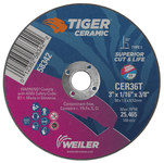 imagen de Weiler Tiger Rueda de corte 58342 - Tipo 1 (recto) - 3 pulg. - Cerámico - 36 - T