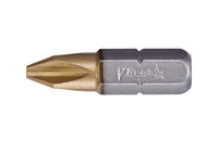imagen de Vega Tools #2 Phillips Insertar Broca impulsora 125P2A-TI - Acero S2 Modificado - 1 pulg. Longitud - Nitruro de titanio acabado - 00770