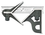 imagen de Starrett Hierro fundido Plaza combinada - longitud de 4 pulg. - C11HC-4-4R