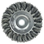 imagen de Weiler 09104 Cepillo de rueda - Anudado - Torsión estándar Acero cerda