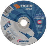 imagen de Weiler Tiger Disco esmerilador 58129 - 6 pulg. - Óxido de aluminio - 24 - R