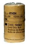 imagen de 3M Stikit 236U 01434 PSA Disc Roll - 6 in - P400 - Medium - Aluminum Oxide