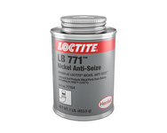 imagen de Loctite LB 771 Lubricante antiadherente - 1 lb Lata con tapa con cepillo - Anteriormente conocido como Loctite Nickel Anti-Seize - 77164, IDH 135543