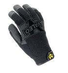 imagen de Valeo Black/Gray Medium Polyester/Synthetic Leather Mechanic's Gloves - Neoprene Knuckles Coating - VI4842ME