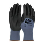 imagen de PIP G-Tek 34-603 Black/Blue Medium Nylon Cut-Resistant Glove - NeoFoam Palm & Fingers Coating - 9.3 in Length - 34-603/M