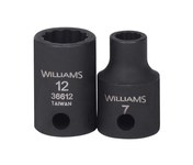 imagen de Williams JHW36607 12 Puntos Toma poco profunda - accionamiento 3/8 pulg. - Longitud superficial - 1 1/8 pulg. Longitud - 34138