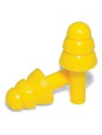 imagen de Global Glove Bullhead Safety Tapones para los oídos HP-S1 - Espuma con punta de caucho de silicón - Amarillo - 23 - hp-s1