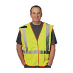 imagen de PIP High-Visibility Vest 302-0210-LY/S - Size Small - Lime Yellow - 20488