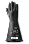 imagen de Ansell Marigold Black 8 Natural Rubber Mechanic's Gloves - 16 in Length - 114253