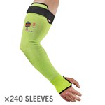 imagen de Ergodyne ProFlex Cut-Resistant Arm Sleeve 7941-CASE 17842 - Lime