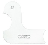 imagen de Starrett Acero Medidor de radio - 167M-13