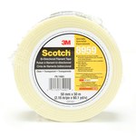 imagen de 3M Scotch 8959 Clear Filament Strapping Tape - 50 mm Width x 50 m Length - 5.7 mil Thick - 74901