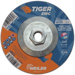 imagen de Weiler Tiger Zirc Disco esmerilador 58072 - 5 pulg. - Zirconio - 24 - T