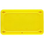 imagen de Brady 41922 Amarillo Rectángulo Plástico Etiqueta en blanco para válvula - Ancho 3 pulg. - Altura 1 1/2 pulg. - B-418