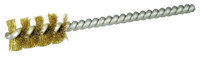 imagen de Weiler Brass Single Spiral Tube Brush - 3.5 in Length - 1/2 in Diameter - 0.005 in Bristle Diameter - 21182