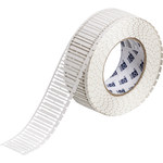 imagen de Brady Durasleeve DSTHT-30-390-2.5 Rollo de etiquetas troqueladas para impresoras - 1.181 pulg. x 0.163 pulg. - Polipropileno - Blanco - B-390