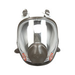 imagen de 3M 6000 Series 6700 Gray Small Silicone/Thermoplastic Elastomer Full Mask Facepiece Respirator