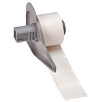 imagen de Brady M710 M7-19-499 Etiquetas de impresora - 1 pulg. x 1 pulg. - Nailon - Blanco - B-499