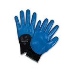 imagen de West Chester 715SNC Negro/Azul XL Nitrilo Guantes resistentes a productos químicos - Longitud 10 pulg. - 662909-071583