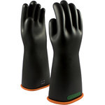 imagen de PIP Novax 155-3-16 Black/Orange 9 Rubber Work Gloves - 16 in Length - Smooth Finish - 155-3-16/9
