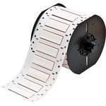 imagen de Brady Permasleeve B33-375-2-7642 Funda de impresora troquelada - 2 pulg. x 0.375 pulg. - Blanco - B-7642