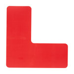 imagen de Brady ToughStripe Max Rojo Cinta para marcado de piso - 2 pulg. Anchura x 5 pulg. Longitud - 22 mil Espesor - Un solo lado Adhesiva - 62959