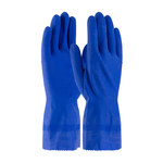 imagen de PIP Assurance 47-L161B Blue Large Unsupported Chemical-Resistant Gloves - 12 in Length - Rough Finish - 16 mil Thick - 47-L161B/L