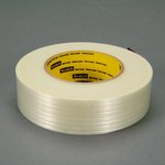 imagen de 3M Scotch 8916V Clear Filament Strapping Tape - 48 mm Width x 110 m Length - 6.8 mil Thick - 69040