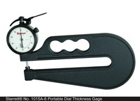 imagen de Starrett Medidor de espesor de esfera portátil - 1015A-6