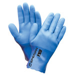 imagen de Sperian Powercoat 650 Azul Grande PVC Apoyado Guantes resistentes a productos químicos - acabado Áspero - Longitud 10 pulg. - 801462-140682