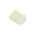 imagen de 3M CTB87X62NTS-C Off-White Screw Mount Nylon Cable Tie Mounting Base - 0.87 in Length - 0.62 in Wide - 95668
