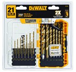 imagen de DEWALT IMPACTO LISTO Juego de brocas - Titanio - DW1342