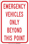 imagen de Brady B-555 Aluminio Rectángulo Cartel de información, restricción y permiso de estacionamiento Blanco - 12 pulg. Ancho x 18 pulg. Altura - 129669