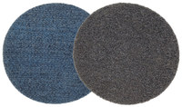 imagen de Weiler No tejido Óxido de aluminio Azul Disco de velcro - Óxido de aluminio - 7 pulg. - Muy fino - Muy fino - 51521