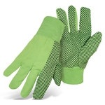 imagen de PIP 1JP5110N Hi-Vis Green Large Cotton/Polyester Work Gloves - Straight Thumb