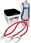 imagen de Protecta Compliance in a Can Roofer's Fall Protection Kit 2199817, Universal Polyester Webbing Harness, 6 ft Polyester Webbing Lifeline - 16693