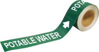 imagen de Brady Pipe Markers-To-Go 73917 Marcador de tubería autoadhesivo - Plástico - Verde - B-736