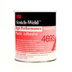 imagen de 3M Scotch-Weld High Performance 4693 Adhesivo de plástico industrial Ámbar Líquido 1 gal Lata - 83760