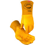 imagen de PIP Caiman 1869 Gold Large Grain Cowhide Welding Glove - 1869-5