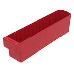 imagen de Akro-mils Akrodrawer 20 lb Rojo Poliestireno Estante Contenedor de almacenamiento - longitud 17 5/8 pulg. - Ancho 3 3/4 pulg. - Altura 4 5/8 pulg. - Compartimientos 1 - 31148 RED