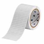 imagen de Brady UltraTemp THT-14-717-10 Rollo de etiquetas troqueladas para impresoras - 0.65 pulg. x 0.2 pulg. - Poliimida - Blanco - B-717