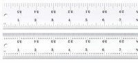 imagen de Starrett Acero templado para resortes pesados Regla de acero - longitud de 36 pulg. - ancho de 1-1/2 pulg. - espesor de 1/10 pulg. - C404R-36