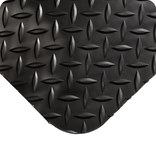 imagen de Wearwell Smart Tapete antifatiga 497.58x3x5BK - 3 pies x 5 pies - Esponja de uretano reciclada - Placa de diamante - Negro - 01450