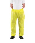 imagen de Ansell Microchem Cleanroom Pants 3000 ‭YE30-W-92-301-04‬ - Size Large - Yellow - 18041