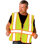 imagen de PIP High-Visibility Vest 302-USV5LY - Size Universal - Lime Yellow - 77043