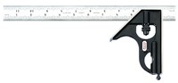 imagen de Starrett Acero forjado Escuadra combinada de acero - longitud de 12 pulg. - C33H-12-16R