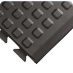 imagen de Wearwell Rejuvenator Tapete modular antifatiga 502.58x2x3BK - 2 pies x 3 pies - Uretano - Cuadrados elevados - Negro - 00282