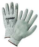 imagen de West Chester 713HUTS Gray Small Cut-Resistant Gloves - ANSI A2 Cut Resistance - Nitrile/Polyurethane Palm Only Coating - 8.5 in Length - 713HUTS/S