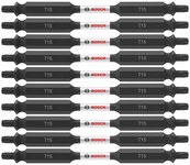 imagen de Bosch Impact Tough T15 Torx Juego de puntas dobles ITDET1535B - Acero De Aleación - 3.5 pulg. Longitud - 48448