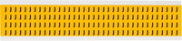 imagen de Brady 1500-J Etiqueta en forma de letra - J - Negro sobre amarillo - 1/4 pulg. x 3/8 pulg. - B-946